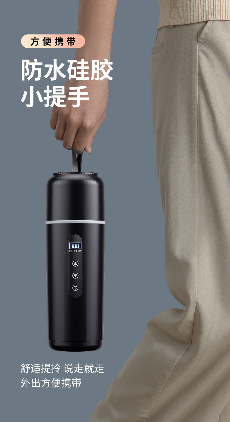 Car heating water cup 2024 new 12v24v universal usb insulation integrated size truck heating water cup - QueensalesOF