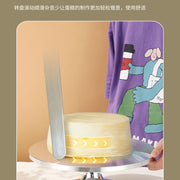 Aluminum Alloy cake turntable new baking tools DIY birthday cake turntable mold non-slip decorating table utensils - QueensalesOF