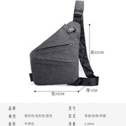 Bolso Cruzado de Nylon — Ligero, Moderno y Unisex - QueensalesOF