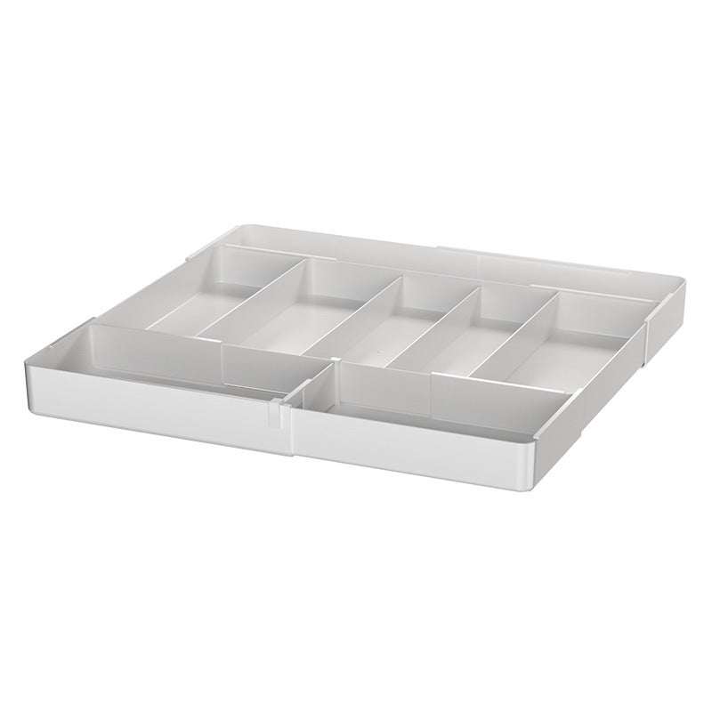 Kitchen Storage Cabinet Household Cabinet Built-in Divided Knife and Fork Chopsticks Kitchen Drawer Partition Tableware Storage Box - QueensalesOF