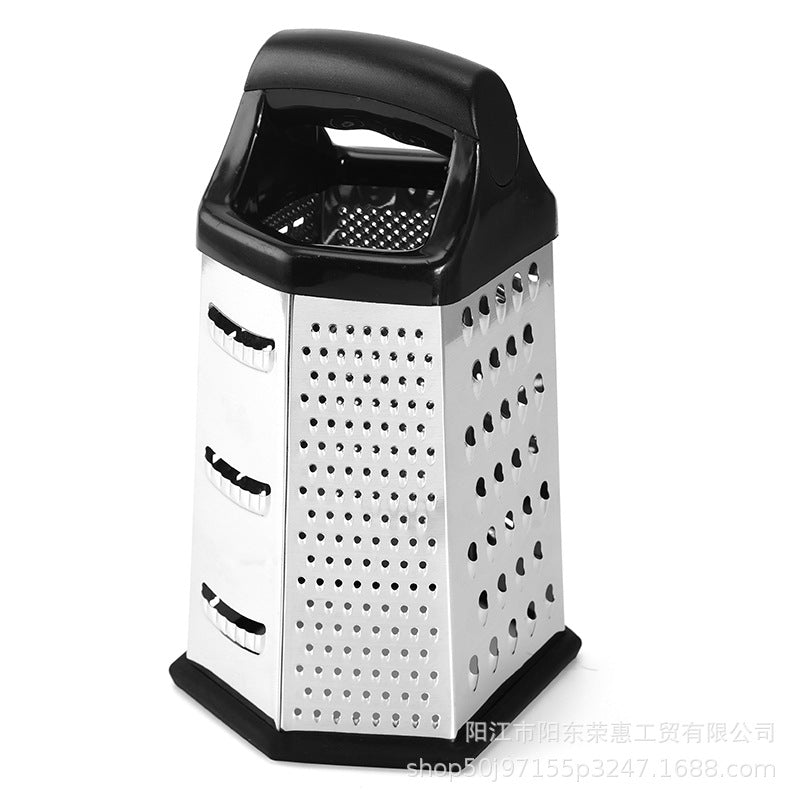Kitchen Multifunctional Six-sided Melon Planer Household Vegetable Cutter Cheese Potato Planer