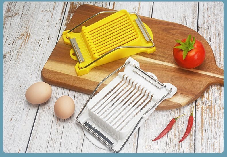 Potato Slicer Luncheon Meat Slicer Ham Slice Household Fruit Vegetable Cutter Kitchen Plastic Egg Cutter