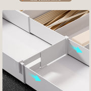 Kitchen Storage Cabinet Household Cabinet Built-in Divided Knife and Fork Chopsticks Kitchen Drawer Partition Tableware Storage Box - QueensalesOF