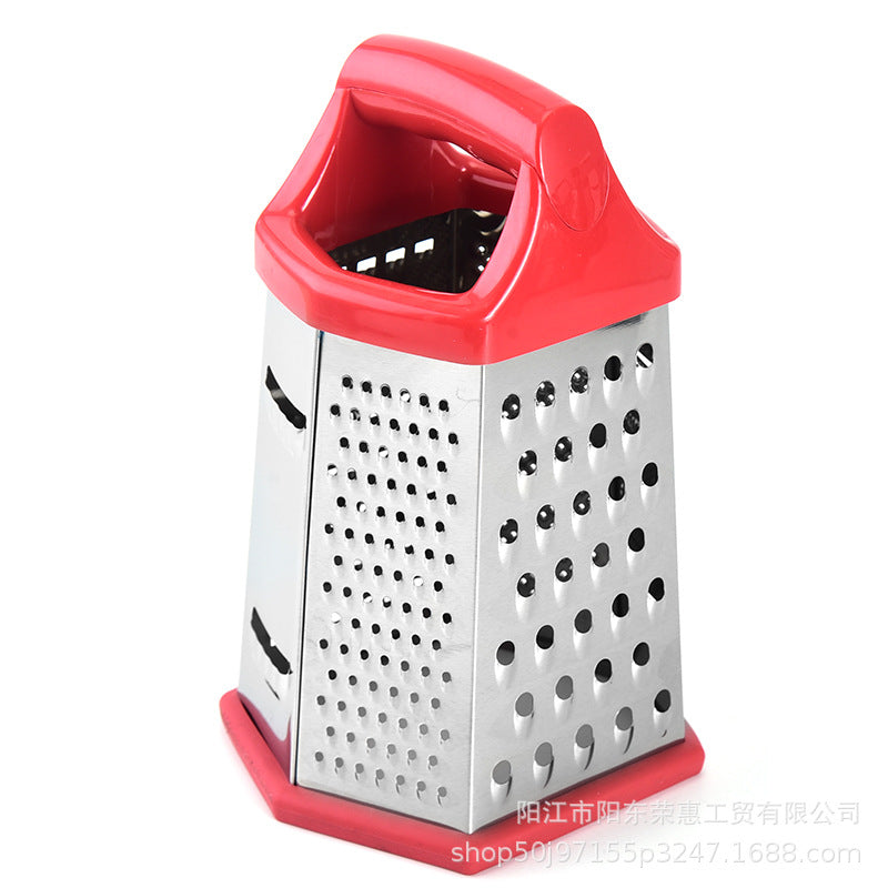 Kitchen Multifunctional Six-sided Melon Planer Household Vegetable Cutter Cheese Potato Planer