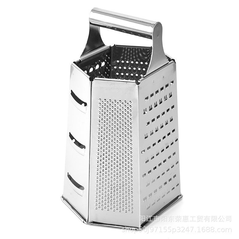 Kitchen Multifunctional Six-sided Melon Planer Household Vegetable Cutter Cheese Potato Planer