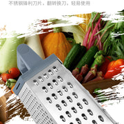 Kitchen Multifunctional Six-sided Melon Planer Household Vegetable Cutter Cheese Potato Planer - QueensalesOF