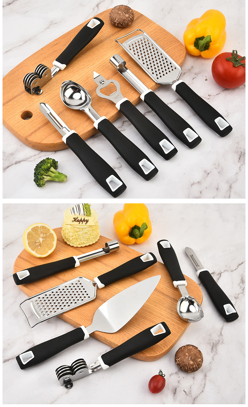 Cheese Grater Pizza Cutter Amazon Kitchen Gadget Knife Sharpener Ice Cream Spoon Multi-Functional Homemade