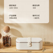 Heating lunch box can be inserted into the electric insulation electric cooking electric heating lunch box self-heating office workers office hot food artifact - QueensalesOF