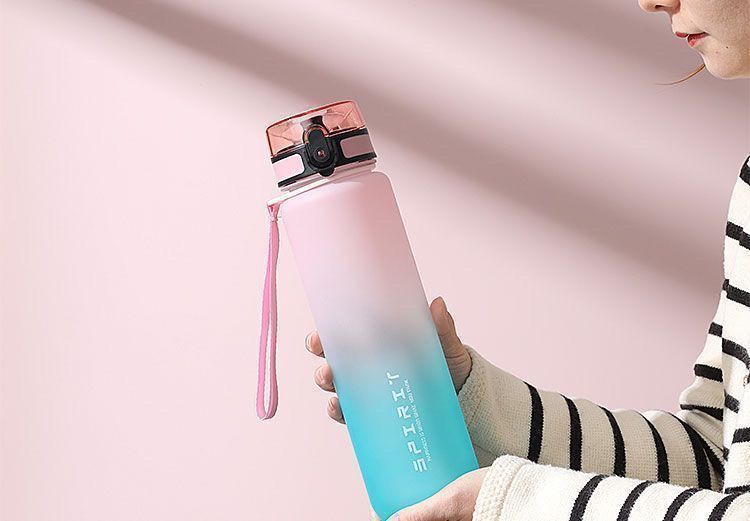 Sports Water Cup for Boys 2025 New Summer Portable High Temperature Resistant Fitness Pot Student Outdoor Large Capacity Water Cup - QueensalesOF