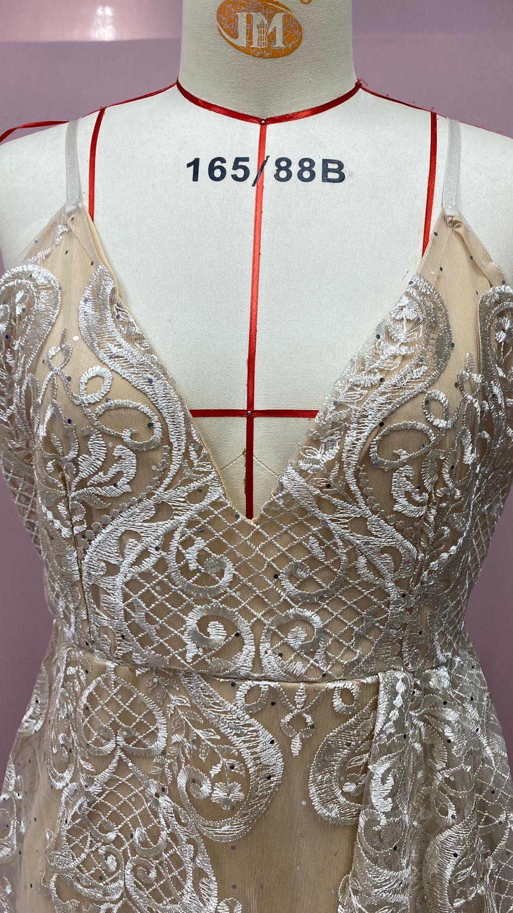 2025 Cross-Border Summer European and American Amazon Outer Women's Dress Ebay Suspender Sleeveless Mesh Cut Out Long Skirt
