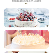 Aluminum Alloy cake turntable new baking tools DIY birthday cake turntable mold non-slip decorating table utensils - QueensalesOF