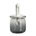 Retractable Seasoning Box Glass Kitchen Seasoning Jar Spoon Lid Integrated Monosodium Glutamate Seasoning Jar Household Salt Jar Seasoning Bottle suit