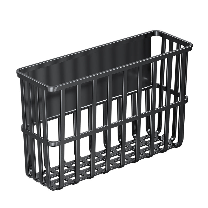 Kitchen Refrigerator Storage Rack for Cling Film, Paper Towels, and Condiments, Side Gap Organizer