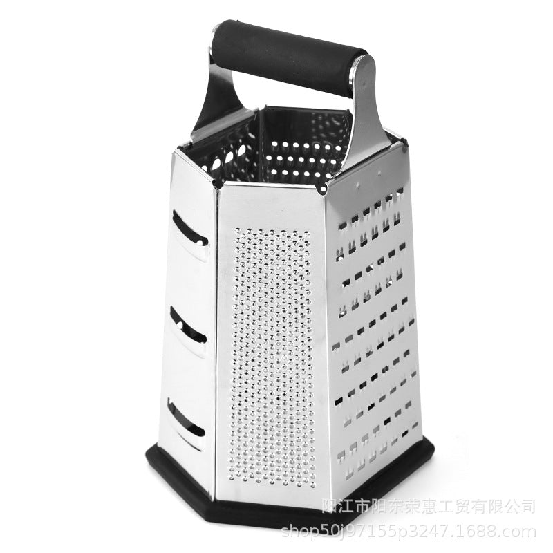 Kitchen Multifunctional Six-sided Melon Planer Household Vegetable Cutter Cheese Potato Planer