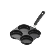 Manufacturer Wholesale Pancake Frying Pan Flats Bottom Four-Hole Non-Stick Pan Household Omelette Artifact Breakfast Pan Kitchen Utensils Eggs - QueensalesOF