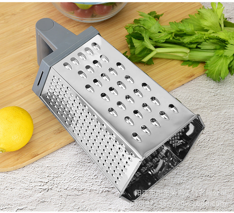 Kitchen Multifunctional Six-sided Melon Planer Household Vegetable Cutter Cheese Potato Planer