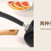 Manufacturer Wholesale Pancake Frying Pan Flats Bottom Four-Hole Non-Stick Pan Household Omelette Artifact Breakfast Pan Kitchen Utensils Eggs - QueensalesOF