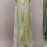Vestido Maxi con Cutouts en Malla — Estilo Verano Sin Límites - QueensalesOF