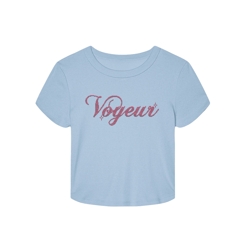 voyeur baby tee