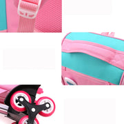 Children Trolley backpack wheels Student High capacity School bags Rolling Backpack kids Trolley bag school backpack wheeled bag - QueensalesOF