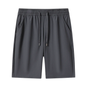 Big Size 9XL Men's Ice Silk Shorts Knee Length Bermuda Male Plus Large Quick Dry Sport Cool Elastic Summer Light Golf Sweatshort - QueensalesOF