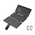50W Foldable Solar Panel 5V USB Portable Battery Charger for Cell Phone Outdoor Waterproof Power Bank for Camping Accessories