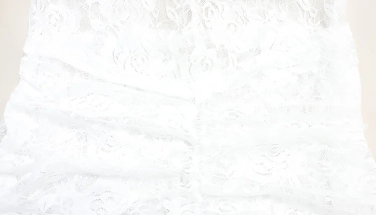 CNYISHE Lace Sheer Camisoles Solid Split V Neck Sheath Women Dresses Fashion Holiday Beach Sexy Club Female Bodycon Vestidos - QueensalesOF