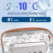 New 3 In 1 Fan AIr Conditioner Household Mini Air Cooler LED Night Light Portable Humidifier Air Adjustment Fan Office Home Fan - QueensalesOF