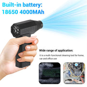 Electric Air Duster 130000RPM, Cordless Rechargeable - QueensalesOF