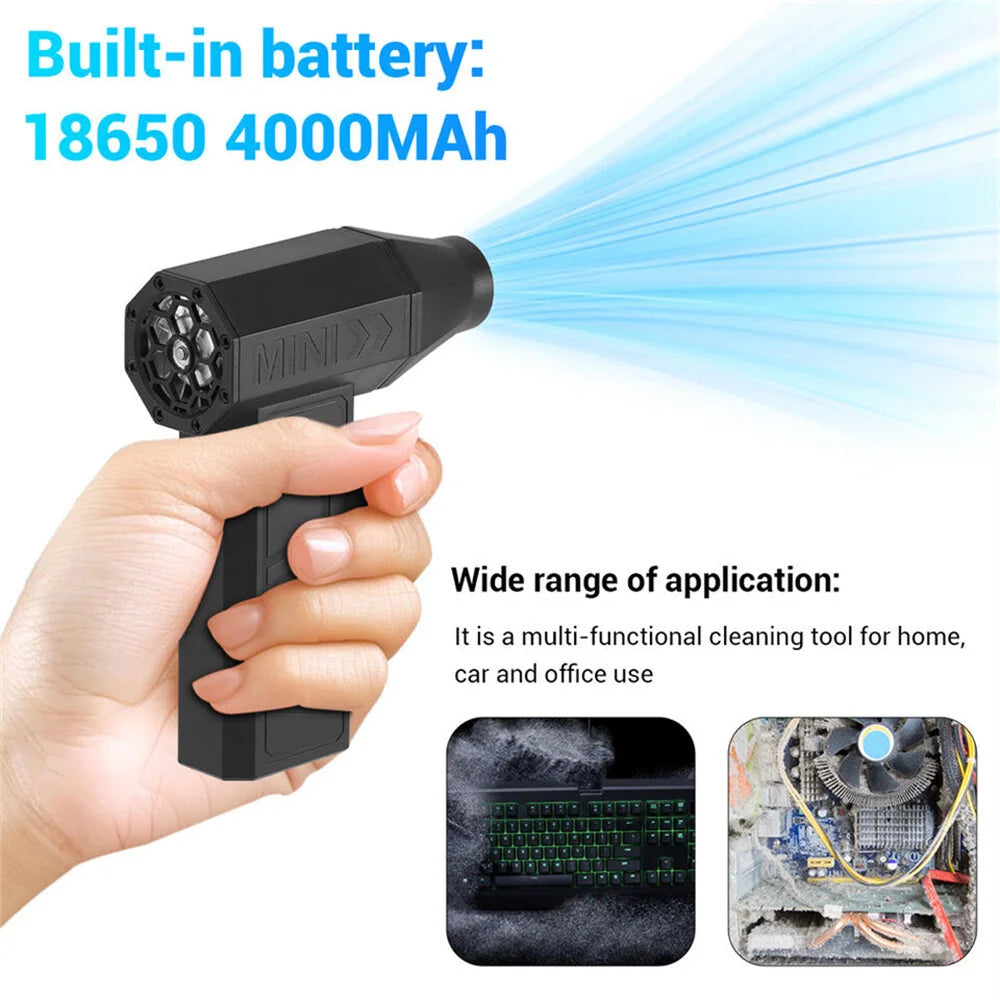 Electric Air Duster 130000RPM, Cordless Rechargeable - QueensalesOF