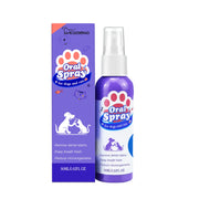 Pet Teeth Cleaning Spray Oral Care Remove Tooth Stains Keep Fresh Breath for Cats and Dogs Whitening Remove bad breath - QueensalesOF
