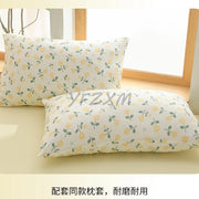 New Florals Spring Summer Blanket for Single Double Soft Skin-friendly Quilt Breathable Comfortable Air Conditioning Comforter - QueensalesOF
