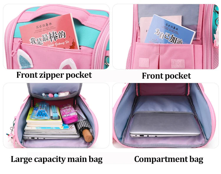 Children Trolley backpack wheels Student High capacity School bags Rolling Backpack kids Trolley bag school backpack wheeled bag