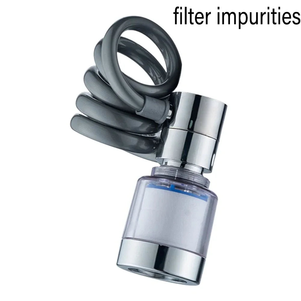 New 3 Modes Sink Faucet 360 Degree Rotation Filter Extension Tube Shower Water Saving Tap Universal Kitchen Gadgets Accessories - QueensalesOF