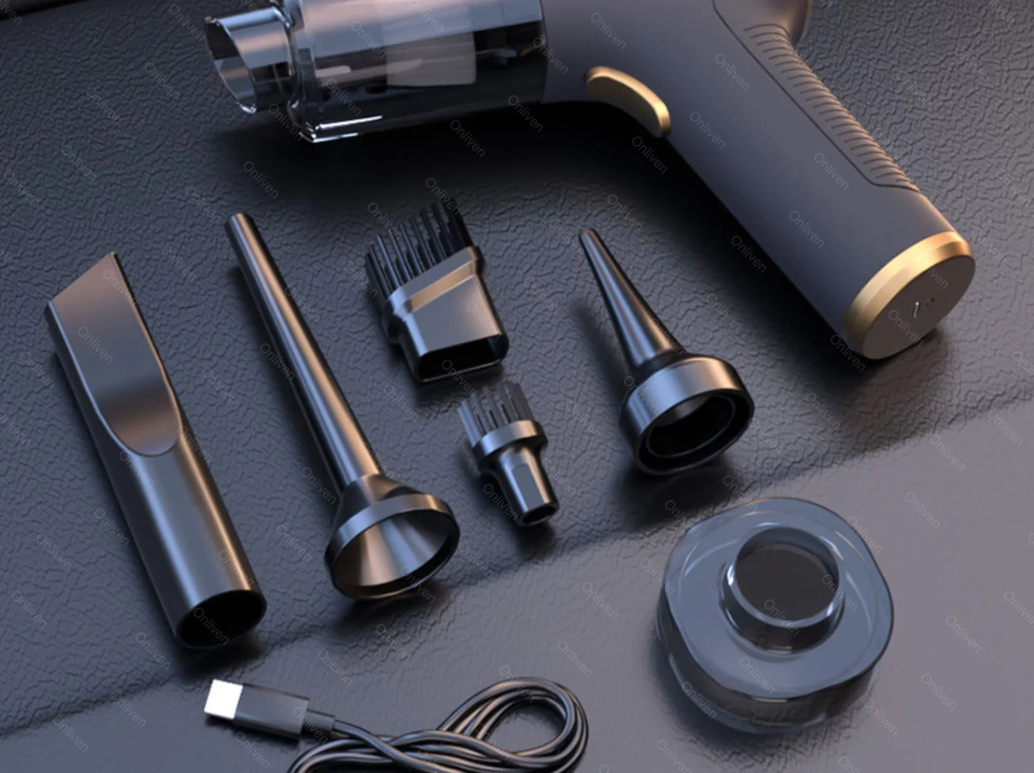 SZUK 17000PA Car Vacuum Clenaer Mini Cordlees Powerful Wirelens Handheid Cleinang Machine Car Cleaner Portoble Vaccum Cleanes