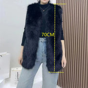 2023 New Fur Vest Women High Quality Fashion Vest - QueensalesOF