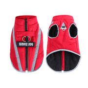 Warm Fleece Dog clothes Personalized Waterproof Winter Clothes for Small Medium Large Dogs Pet Clothing Jackets Dog Accessories - QueensalesOF