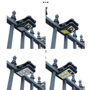KDULIT Solar Garden Lights Outdoor Solar Clip Light Waterproof Motion Sensor Camping Lamp Fence Street Landscape Wall Decoration - QueensalesOF