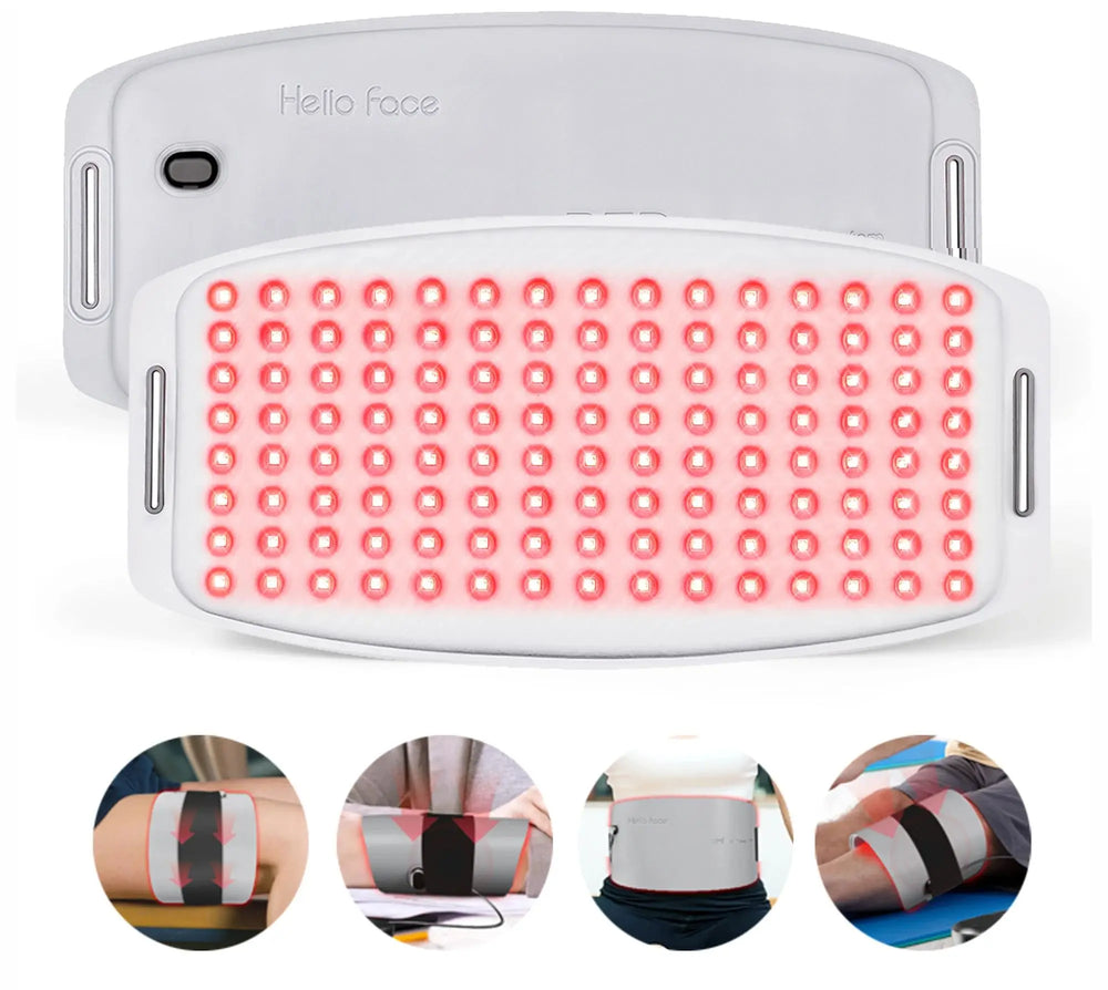 Hello Face M300 4D Light Mask 460/650/850nm Wavelengths Cordless LED Face Mask for Home Use - QueensalesOF