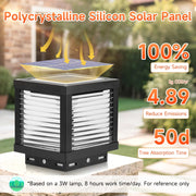 Outdoor Lighting Solar Garden Lights Installable Bulb Exterior Decoration Solar Lights for Patio Path Fence Sunlight Pillar Lamp - QueensalesOF