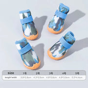 Zapatos de Malla Transpirable para Perros Pequeños — Antideslizantes de Verano - QueensalesOF