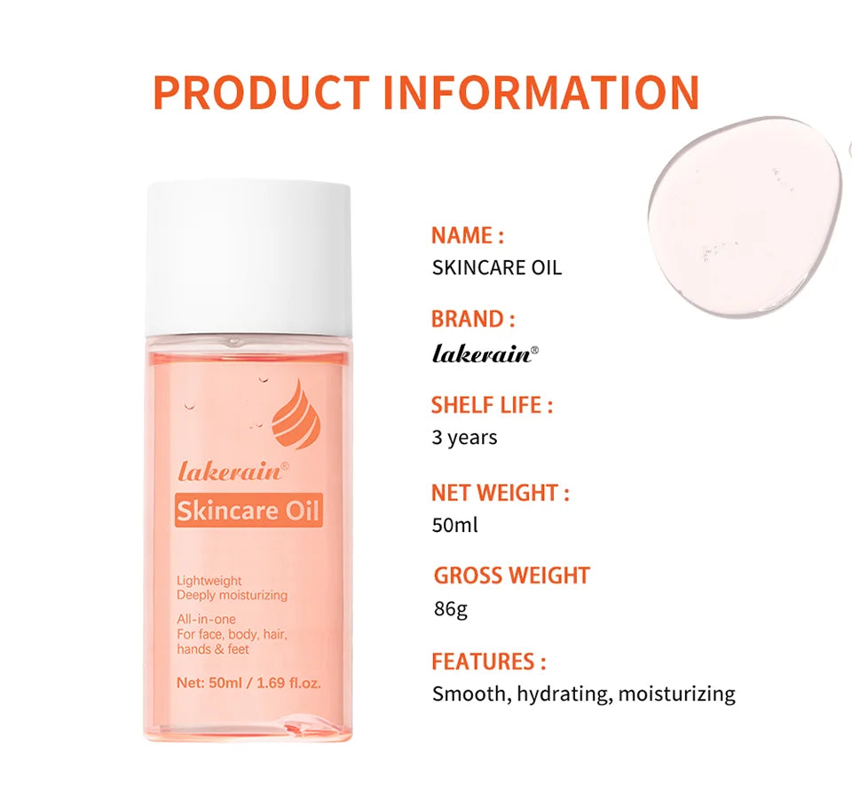 Skincare Oil Vitamin E Skin Care Essence For Scars Pregnancy Marks Facial Body Moisturizing Hydrating Oil For All Skin Types - QueensalesOF