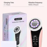 Masajeador Facial 7 en 1 con Luz LED para Todo Tipo de Piel - QueensalesOF