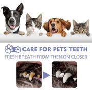 Pet Teeth Cleaning Spray Oral Care Remove Tooth Stains Keep Fresh Breath for Cats and Dogs Whitening Remove bad breath - QueensalesOF