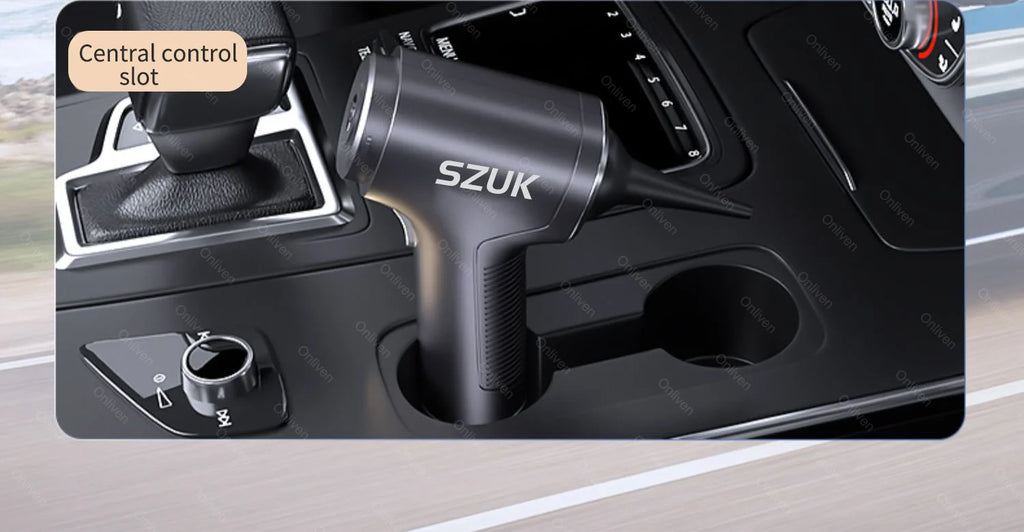 SZUK 17000PA Car Vacuum Clenaer Mini Cordlees Powerful Wirelens Handheid Cleinang Machine Car Cleaner Portoble Vaccum Cleanes