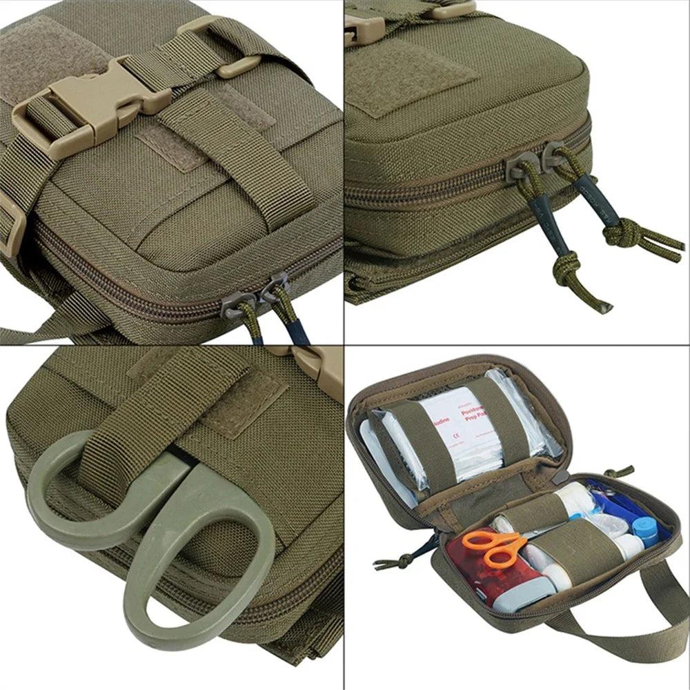 EXCELLENT ELITE SPANKER Tactical Medical Pouch Molle EDC Bag Outdoor Hunting Camping Accessories Pocket - QueensalesOF