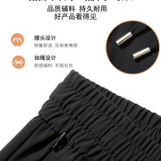 Big Size 9XL Men's Ice Silk Shorts Knee Length Bermuda Male Plus Large Quick Dry Sport Cool Elastic Summer Light Golf Sweatshort - QueensalesOF