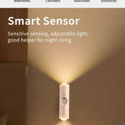 LED Cabinet Lights Motion Sensor Ambient Light Magnetic RGB Rechargeable Wall Sunset Lamp Hallway Stairs Kitchen Night Light - QueensalesOF