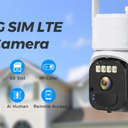 BESDER 15MP Wifi Camera PTZ Outdoor Dual Screen 10X Digital Zoom Human Detection 10MP Security IP Camera Surveillance O-Kam Pro - QueensalesOF