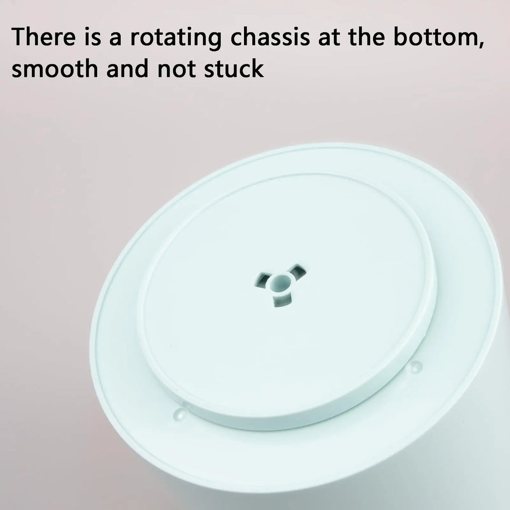 Cute Rotating Pen Holder Desktop Drawer Stationery Box Case School Office Desk Kawaii Stationery Storage Box Organizer Stickers
